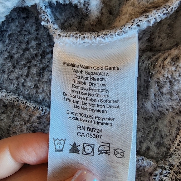 Columbia Darling Days Gray Fleece Hoodie Women's Size M. - Picture 3 of 6